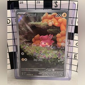 Pawmi illustration rare Pokemon card